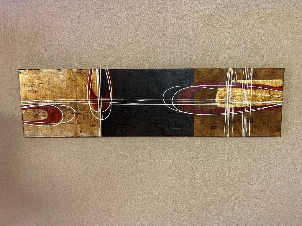 Mooi schilderij, Schilderij, 152 cm, Hout, Ophalen of Verzenden