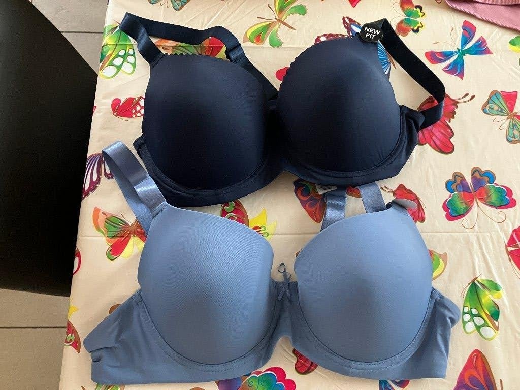 Set van 2 nieuwe blauwe BH's - Maat 85 C, Kleding | Dames, Ondergoed en Lingerie, Ophalen of Verzenden, BH