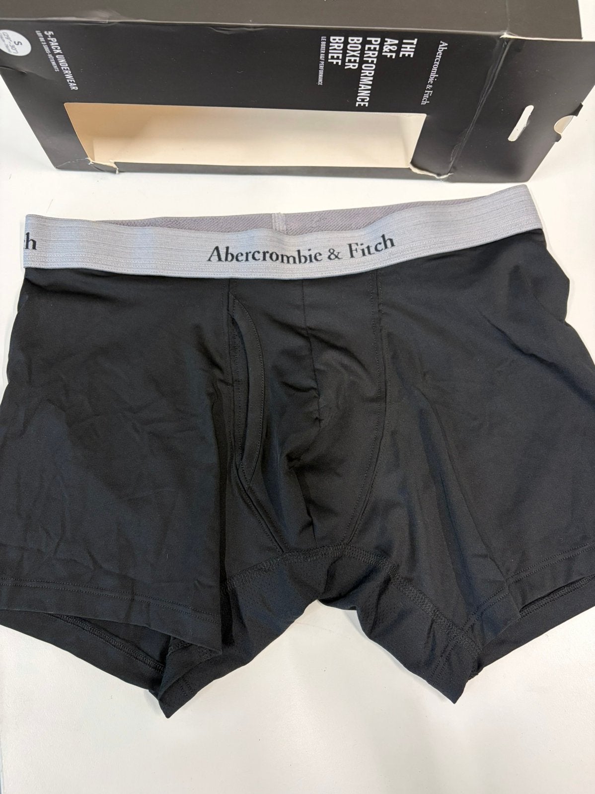 Abercrombie Polyamide Boxershort, Verzenden, Zwart, Boxer