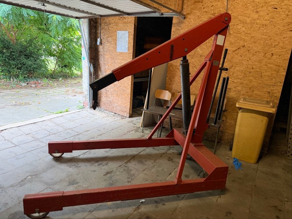 Hydraulische Werkplaatskraan / Motorkraan 2 Ton (2000kg), Doe-het-zelf en Bouw, Ophalen, Gebruikt, Overige typen, Overige merken
