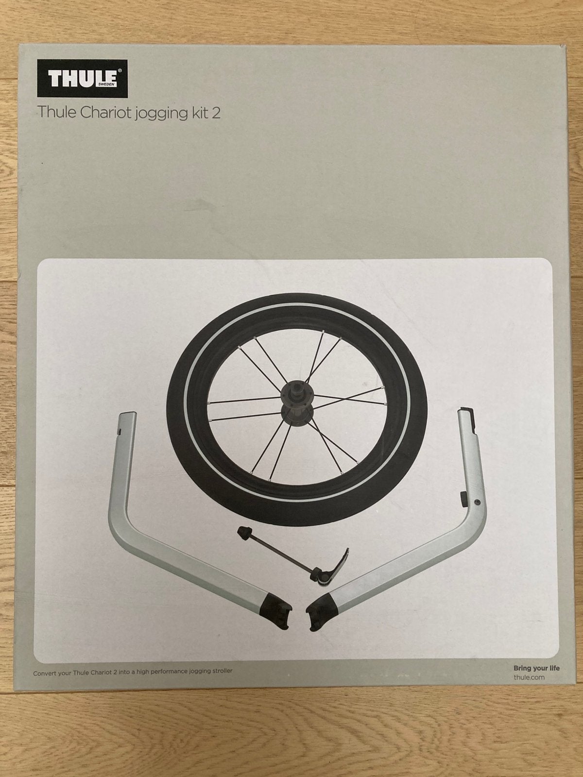 Thule Chariot jogging kit 2, Vélos & Vélomoteurs, Accessoires vélo | Remorques, Neuf, Remorque pour enfant, Enlèvement