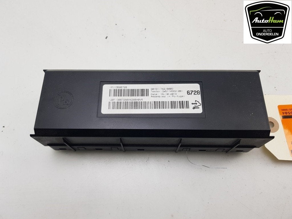 ORDINATEUR GESTION TEMPERATURE Opel Zafira Tourer (P12), Utilisé, Opel