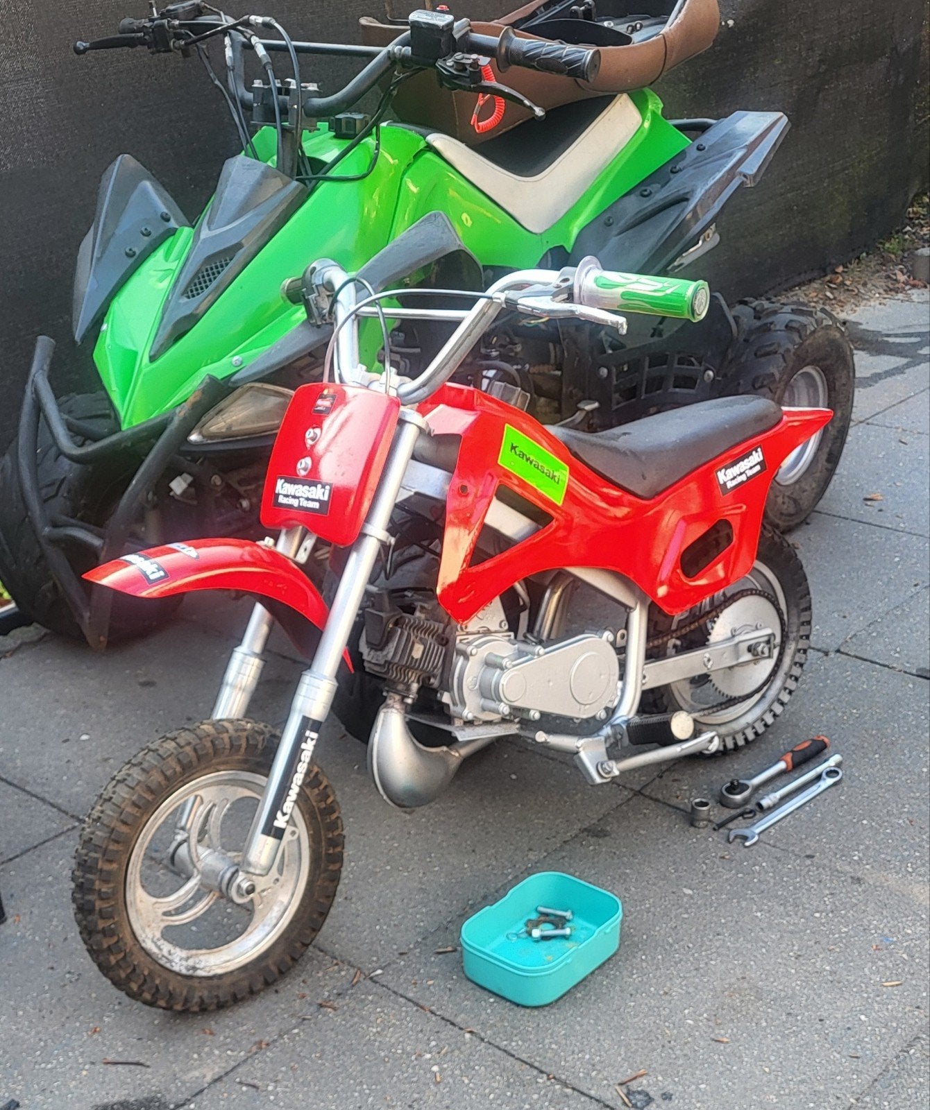 Groene Quad 110cc, Ophalen of Verzenden