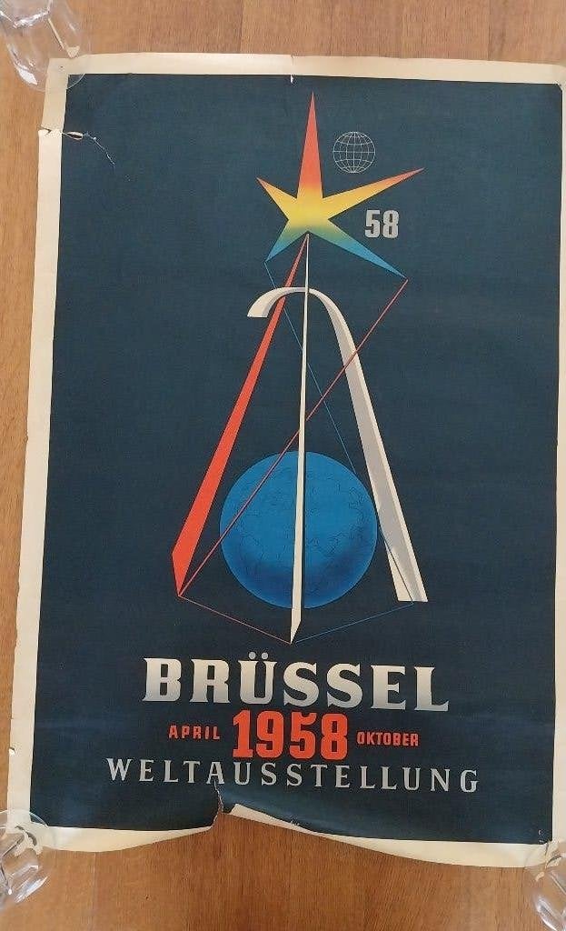 Wereldtentoonstelling Brussel 1958 (Duitse versie), Verzamelen, Ophalen of Verzenden, Overige typen