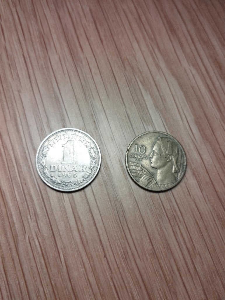 Oude munteenheid en Joegoslavië, Ophalen, Joegoslavië