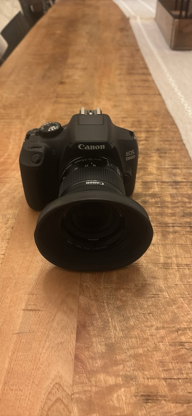 Canon EOS 1300D – 18 MP, TV, Hi-fi & Vidéo, Enlèvement ou Envoi, Comme neuf, Canon, Full HD