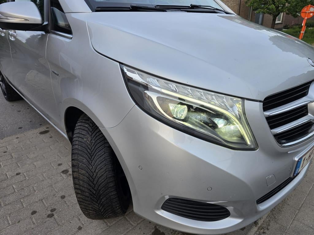Mercedes Classe V, cabine double, Euro 6, automatique, 158 0, Autos, Cuir, Argent ou Gris, Achat, Euro 6