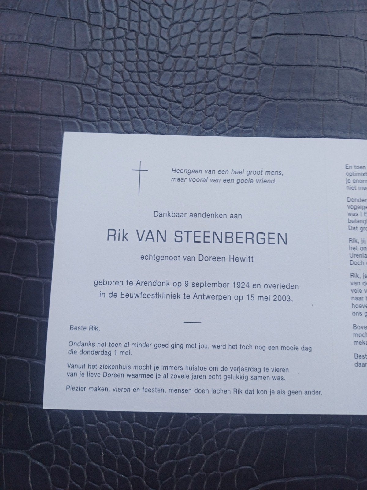 wielrenner, Verzamelen, Bidprentjes en Rouwkaarten, Ophalen of Verzenden