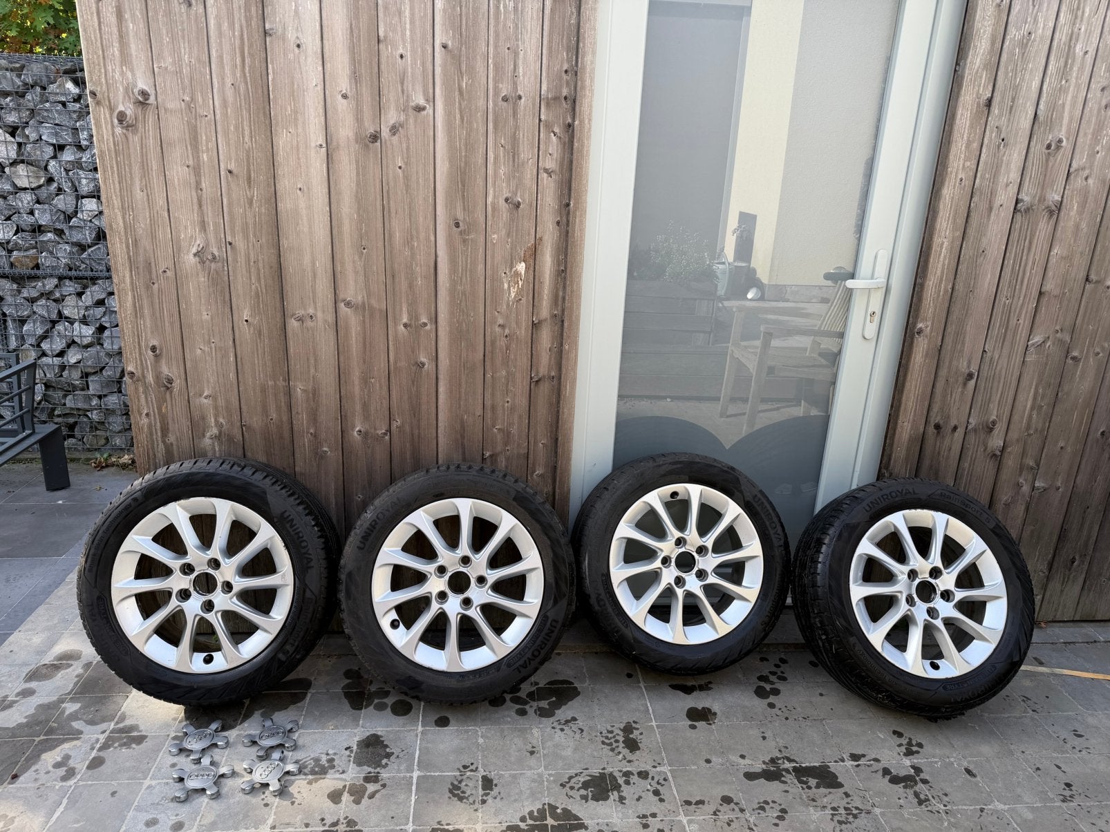 Jantes d'origine Audi A3 16 avec pneus d'été 205/55 R16, 16 pouces, Pneus été, Pneu(s), Enlèvement