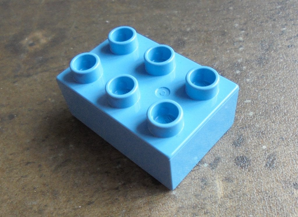 Lego Duplo Brick 2x3 (zie foto's) 2, Ophalen of Verzenden, Gebruikt, Losse stenen, Duplo