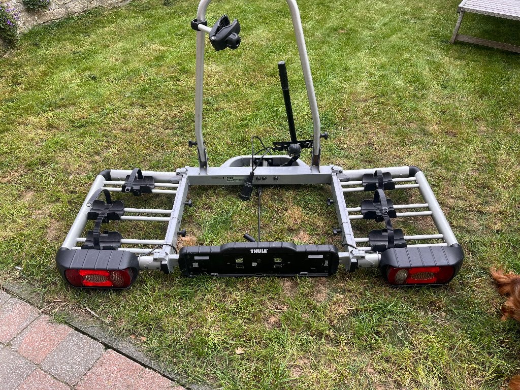 Porte-vélos Thule, Autos : Divers, Enlèvement, 3 vélos ou plus, Comme neuf, Support d'attelage