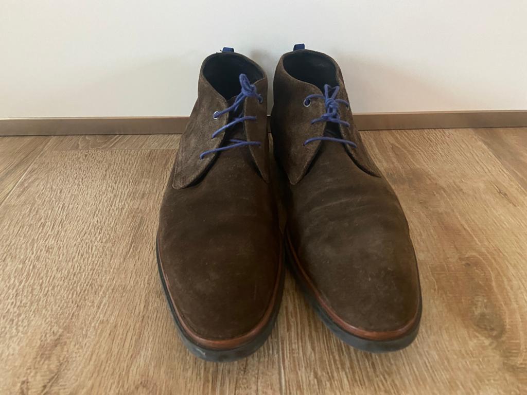 Floris van Bommel Heren schoenen, Kleding | Heren, Ophalen of Verzenden, Zo goed als nieuw, Bruin