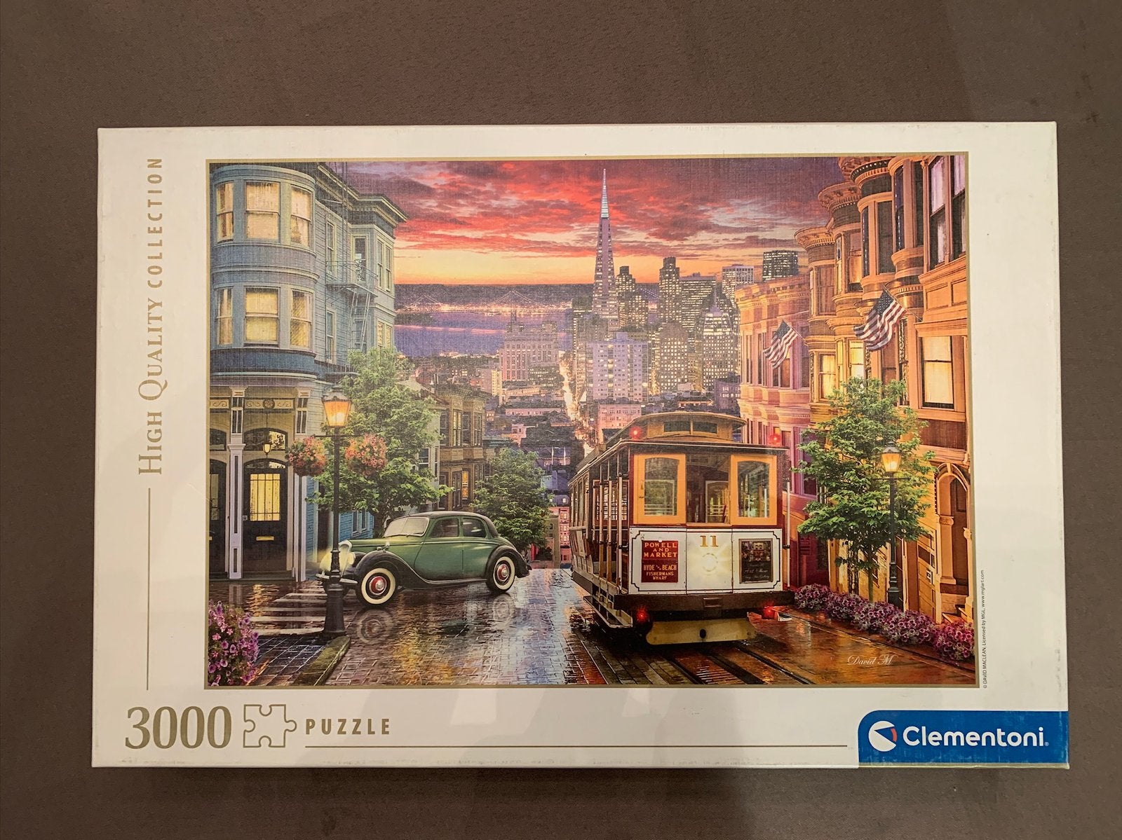 Clementoni 3000 st “Cable car”, Ophalen of Verzenden, Zo goed als nieuw
