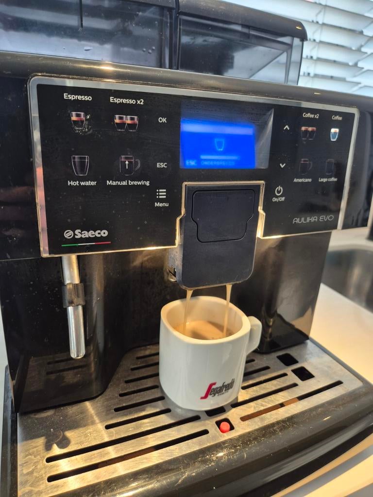 Saeco Aulika Evo vol automatisch, Ophalen