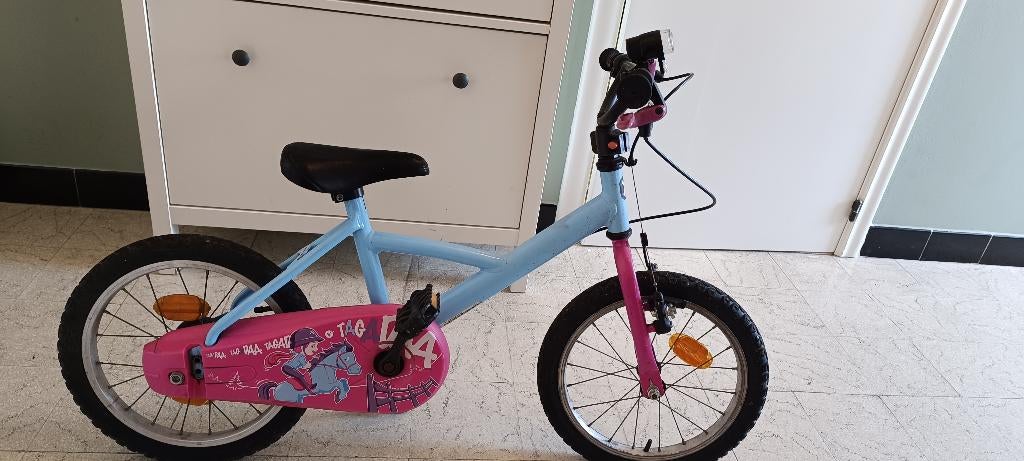 Kinderfiets, Fietsen en Brommers, Fietsen | Kinderfietsjes, Ophalen, Gebruikt, 16 tot 20 inch, Betwin