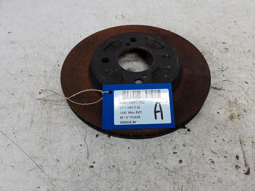 FREIN DISQUE AVANT Suzuki Swift (ZC / ZD) (01-2017/-), Mevr. I. Hauben, Utilisé, Rue de l'Espoir 34 34
4030  GRIVEGNÉE, BE, Info@Collignon.be