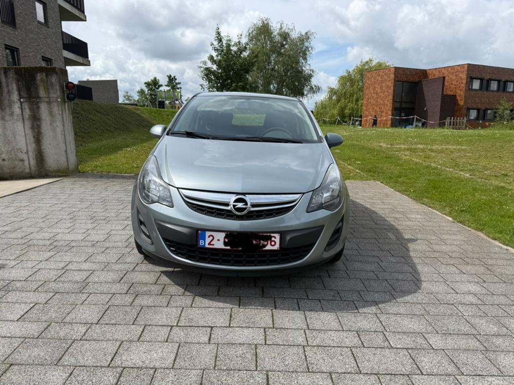 Opel corsa 1.2 benzine 88.000km 23/12/2014 clima, Auto's, Opel, Voorwielaandrijving, Euro 5, Zwart, 4 cilinders