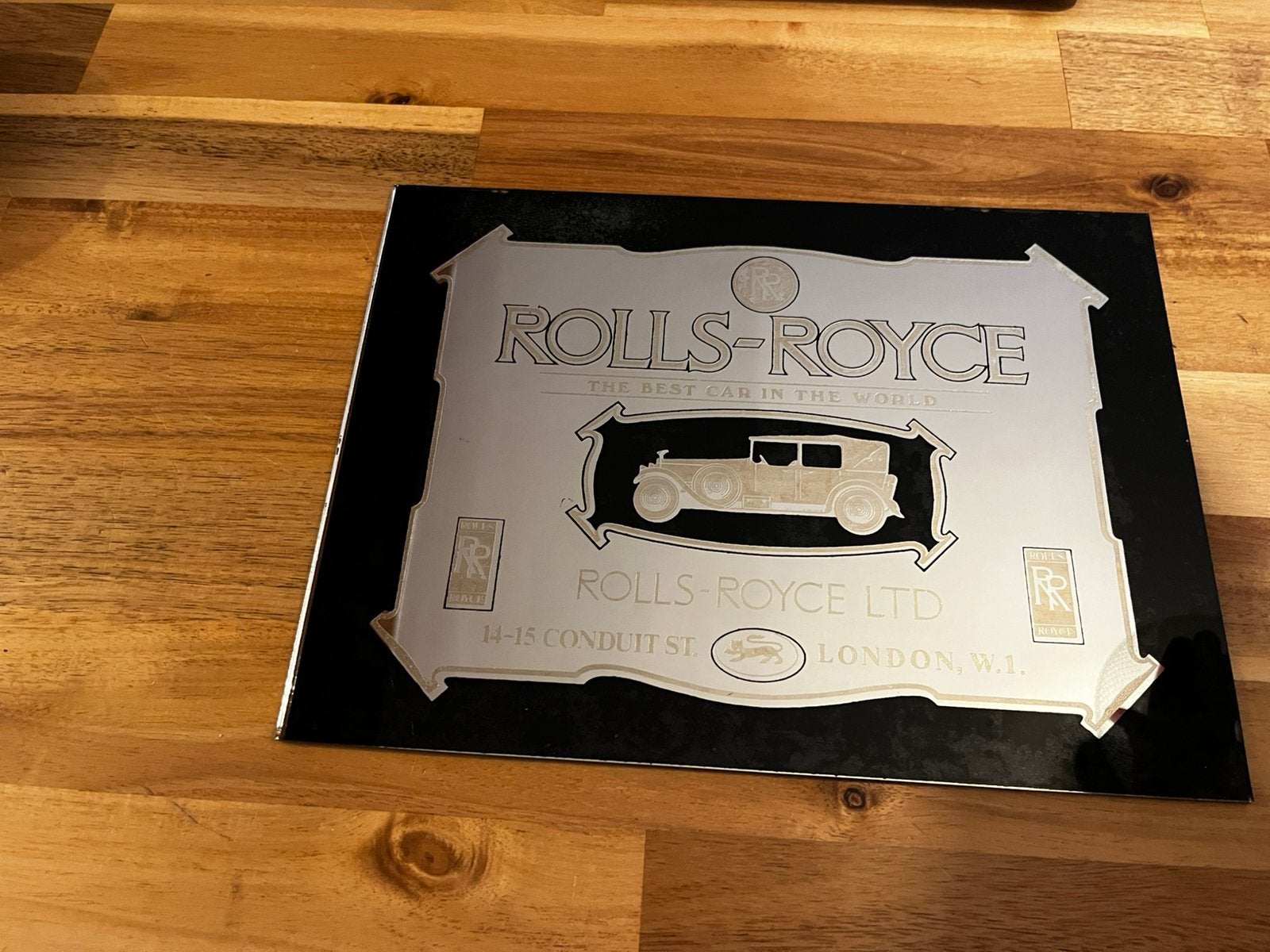 Wandspiegel van Rolls-Roys, Ophalen of Verzenden