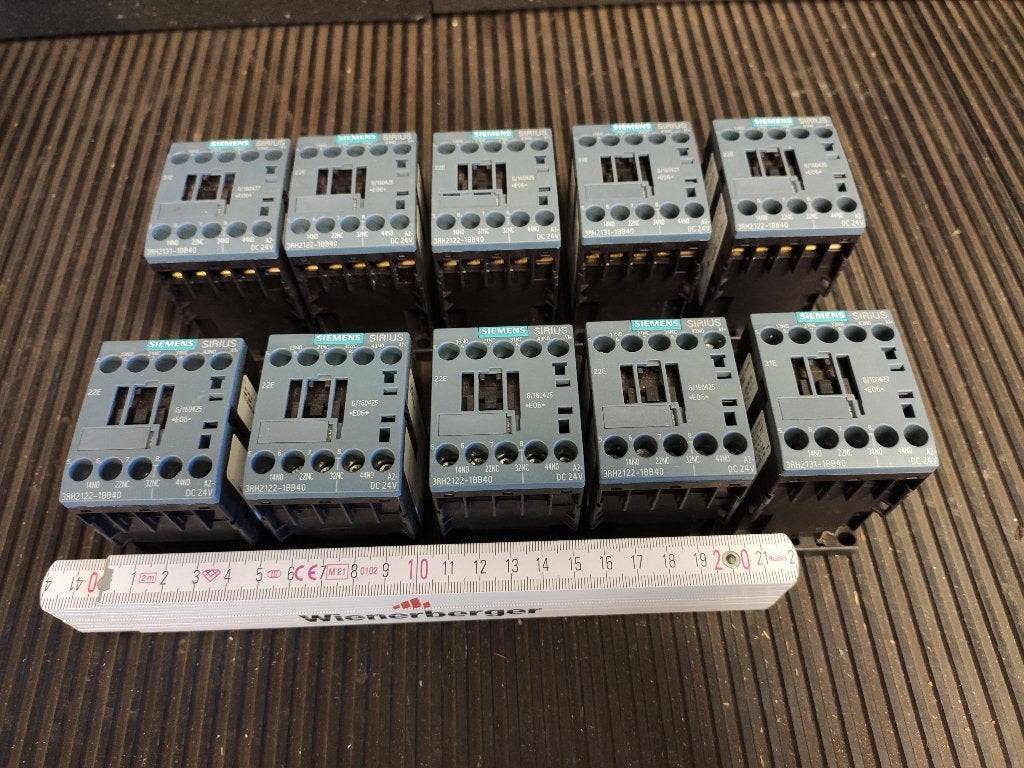 Relais de contact Siemens Sirius à 4 broches 24Vdc, Enlèvement ou Envoi, Utilisé, Siemens, Relais