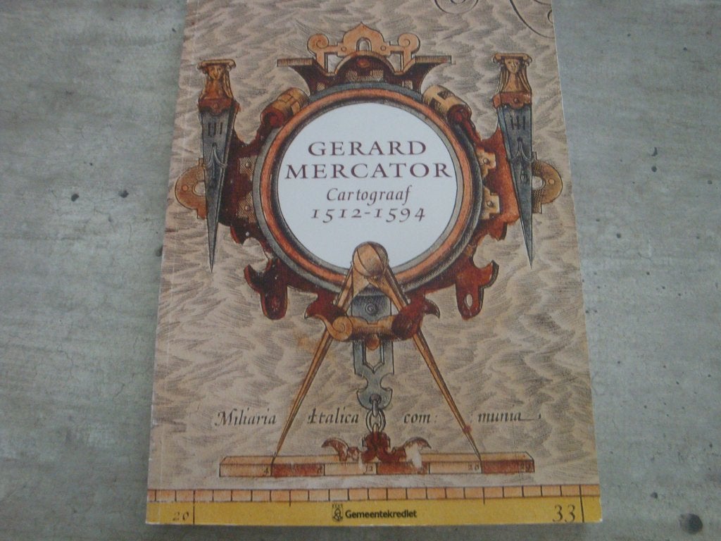 GERARD MERCATOR CARTOGRAAF 1512-1594, Boeken, Ophalen of Verzenden, Gelezen