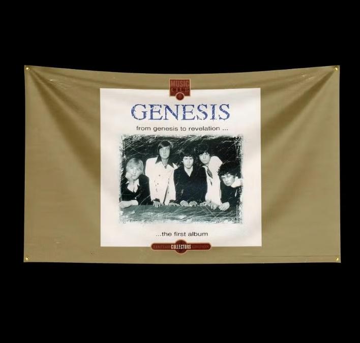 Grote vlaggen Genesis (150x90cm), Ophalen of Verzenden, Nieuw