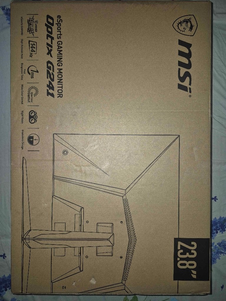 MSI eSports gaming monitor optix g241 23,8", Informatique & Logiciels, Gaming, IPS, 1 à 2 ms, 151 à 200 Hz