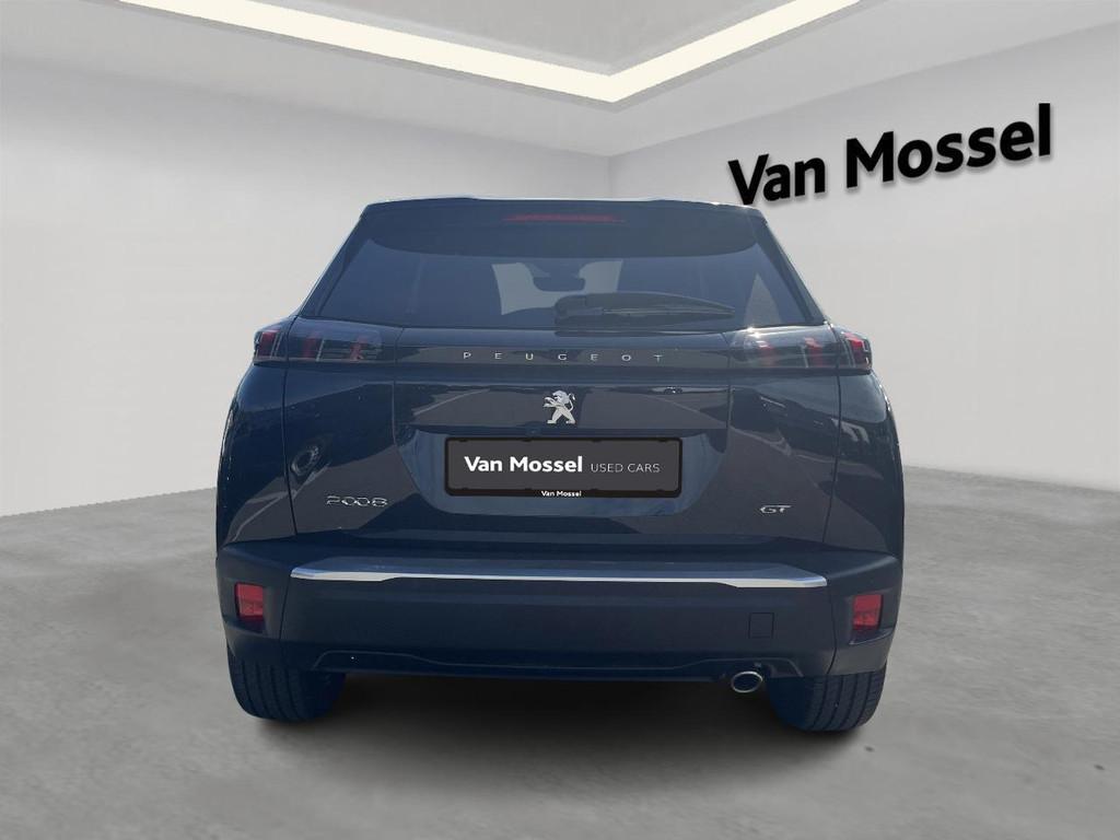 Peugeot 2008 1.5 BlueHDi 96kW S&S EAT8 GT Pack, Auto's, Stof, Gebruikt, 4 cilinders, Zwart