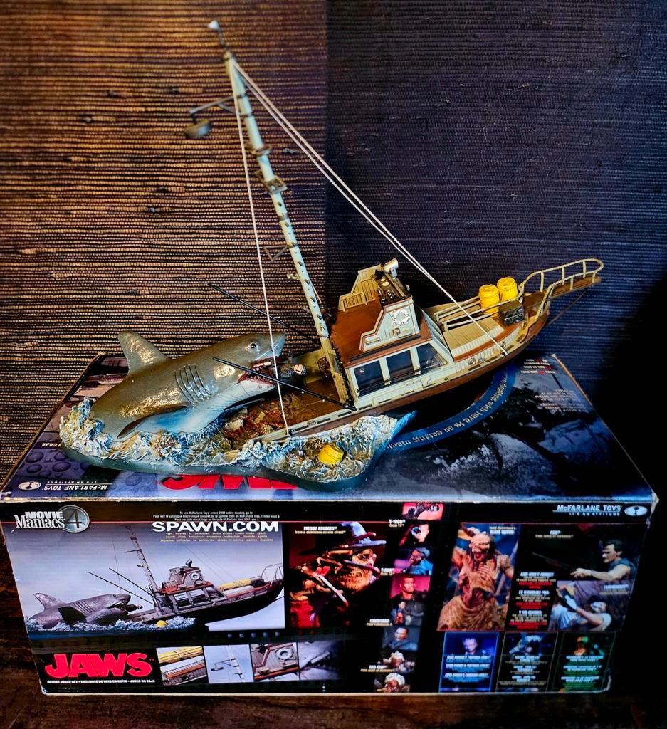 Les dents de la mer RARE Jaws McFarlane, Hobby en Vrije tijd, Modelbouw | Boten en Schepen, Ophalen of Verzenden
