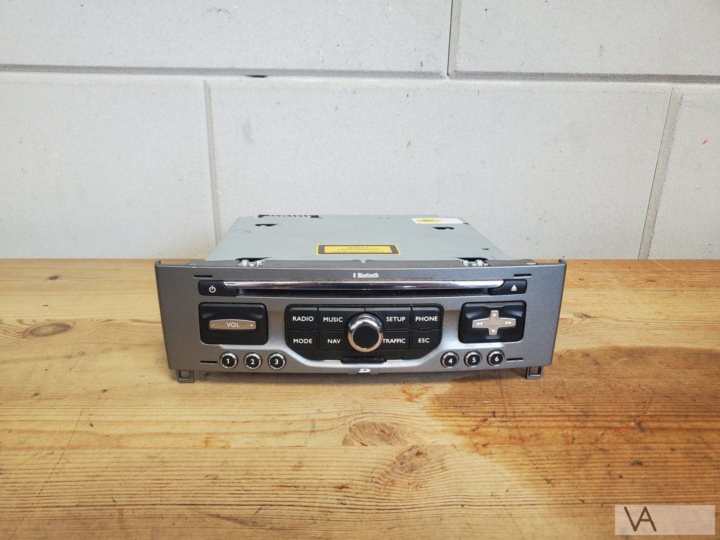 Peugeot 308 van 2009 - 2013 radio navigatie RNEG 96751720xh, Gebruikt, -, -, Ophalen of Verzenden