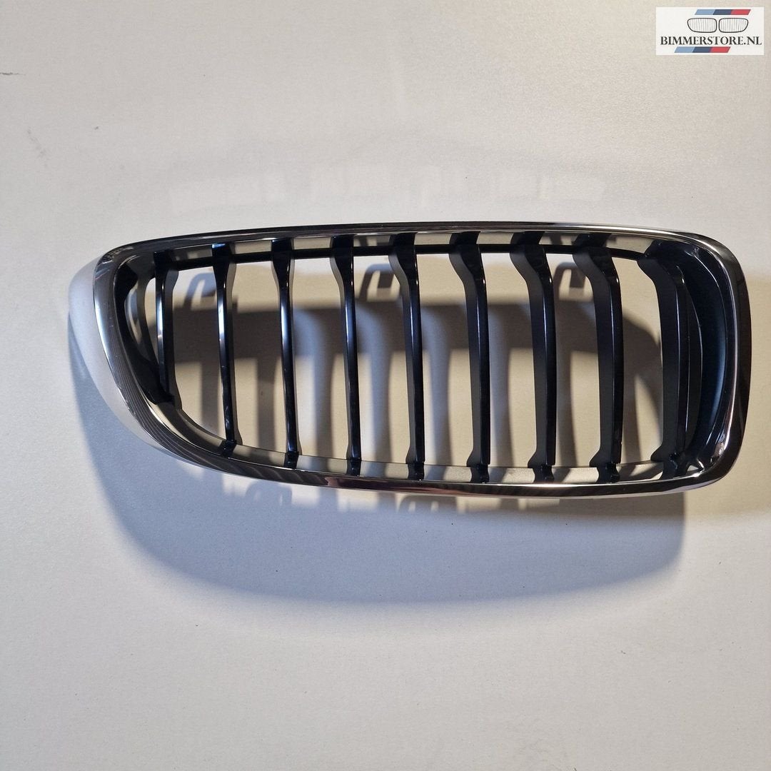 Grille chroom zwart RECHTS BMW 4 serie gebruikt F32 F33 F36, Autos : Pièces & Accessoires, -, Utilisé, -, Enlèvement ou Envoi