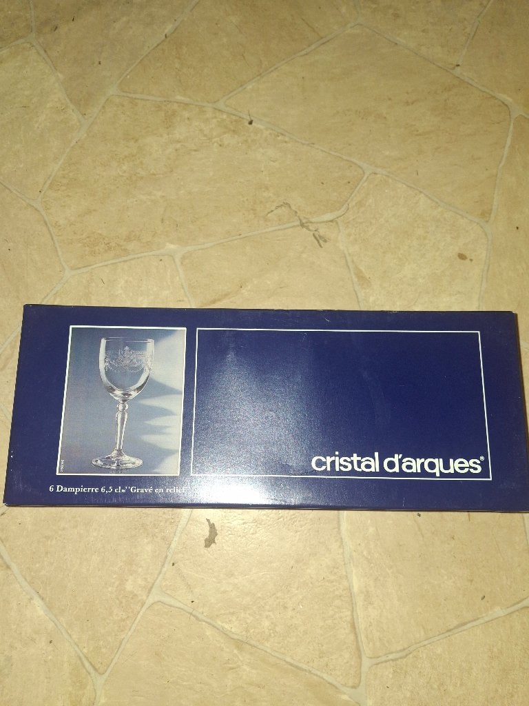 cristal d'arques glazen, Antiek en Kunst, Ophalen