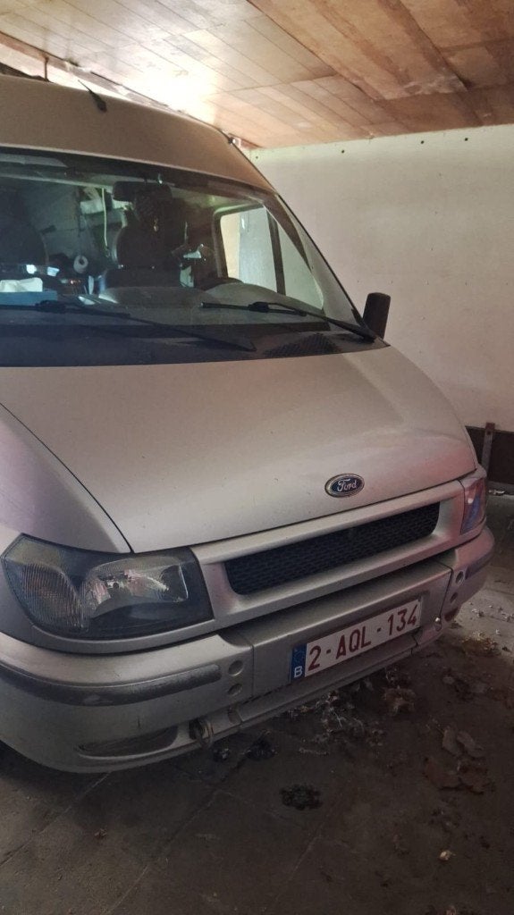 Ford transit 2005 export of onderdelen, Autos, Argent ou Gris, Achat, 3 places, Boîte manuelle