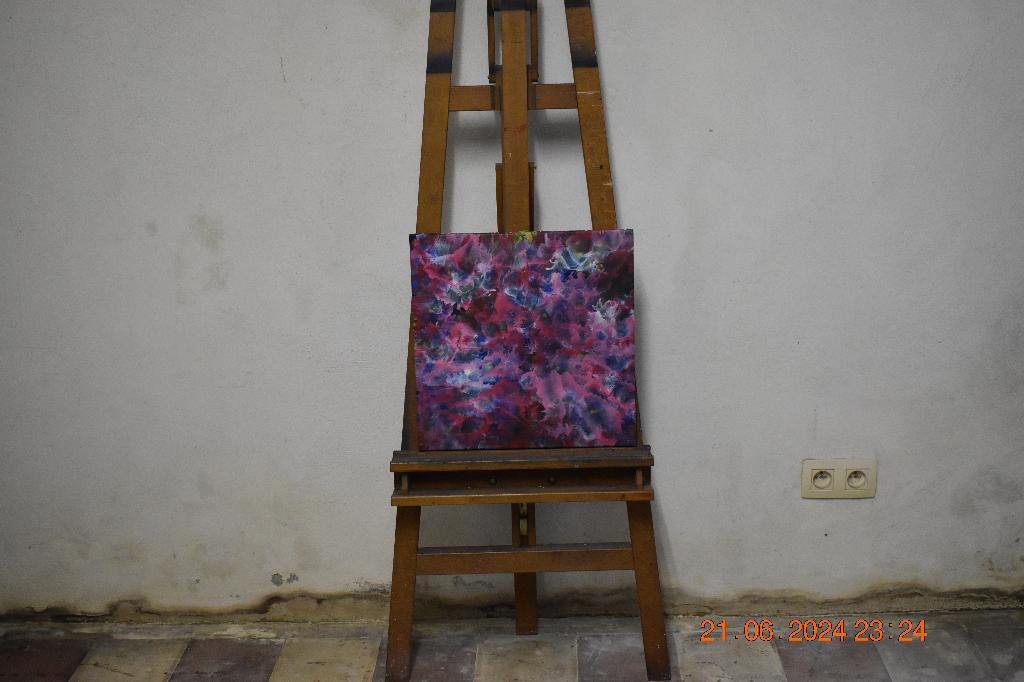 Abstract schilderij, serie nr. (33) van joky kamo, Ophalen