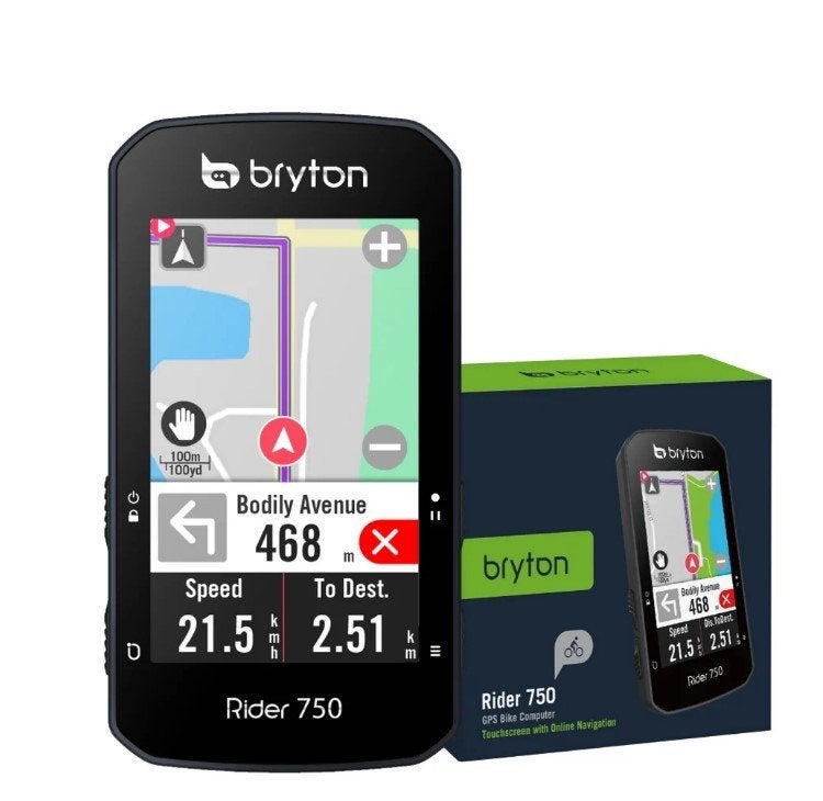 GPS vélo de course Bryton Rider 750, Enlèvement, GPS, Comme neuf