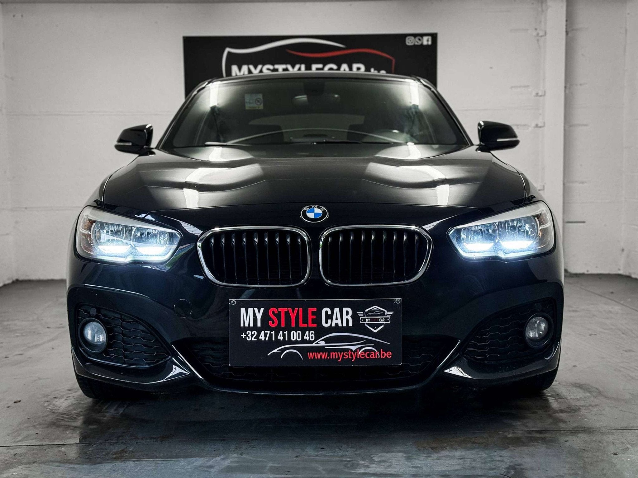BMW 1 Serie 116 116 d Pack M, Full Black Euro 6b, Garantie 1, Autos, BMW, Achat, Euro 6, Entreprise, Alcantara