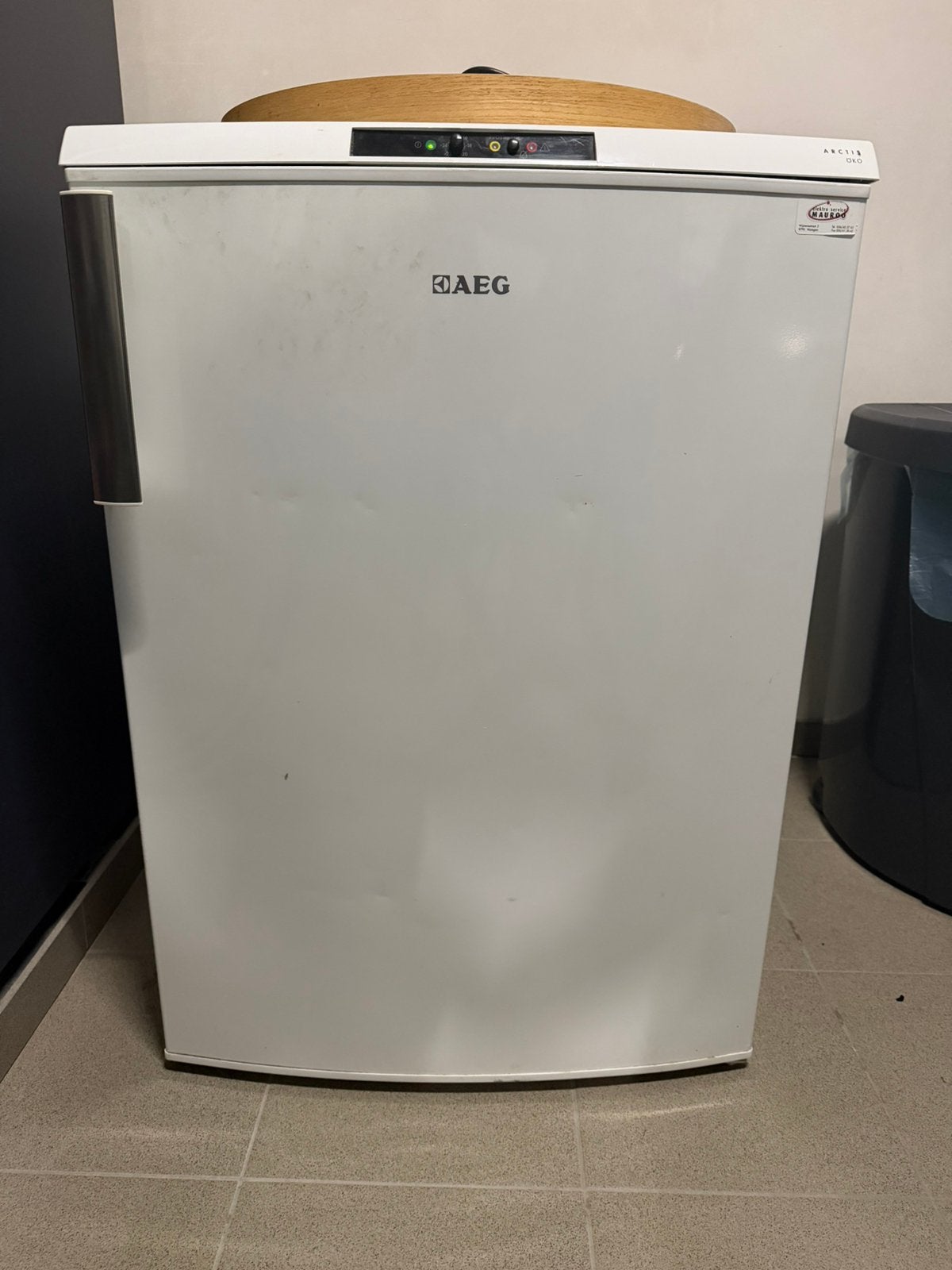 AEG diepvriezer type arctis oko, Gebruikt, Ophalen, Vrieskast, 85 tot 120 cm