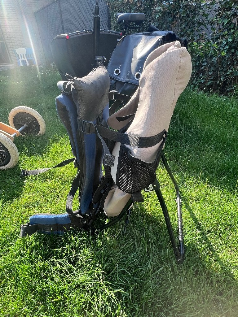 Deuter kinderdrager, Ophalen, Gebruikt, Rugzak