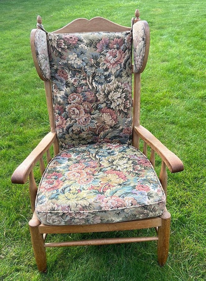 Oude fauteuil vintage “oorfauteul”, Enlèvement