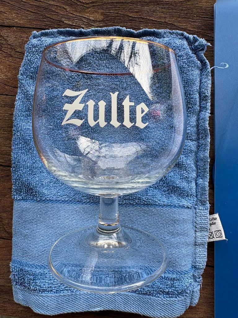 Zulte, Verzamelen, Ophalen of Verzenden, Gebruikt, Glas of Glazen, Overige merken