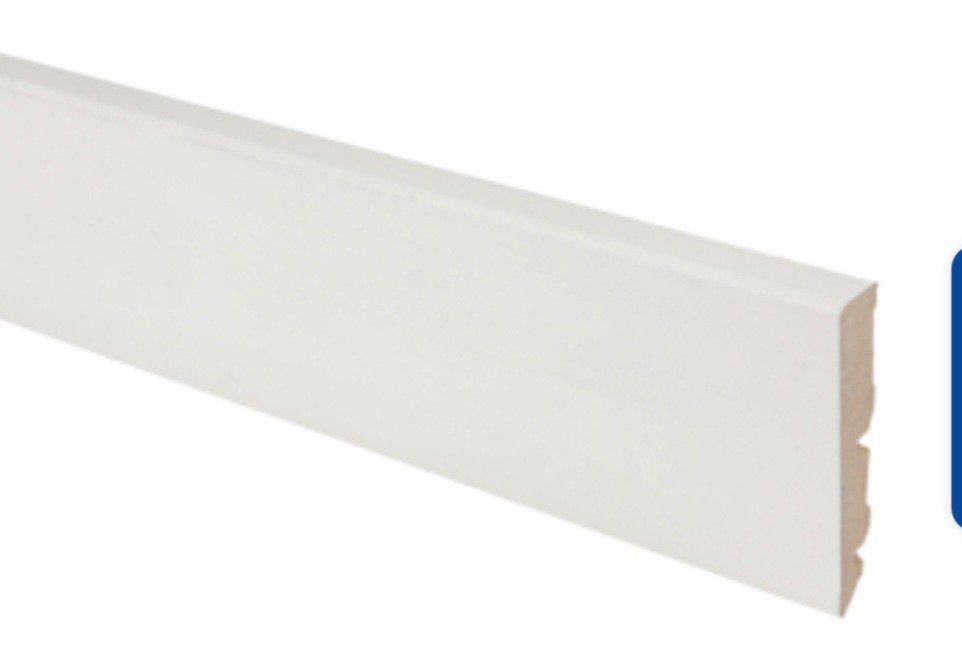 witte schilderplint, Ophalen, Nieuw, 250 cm of meer, Plinten