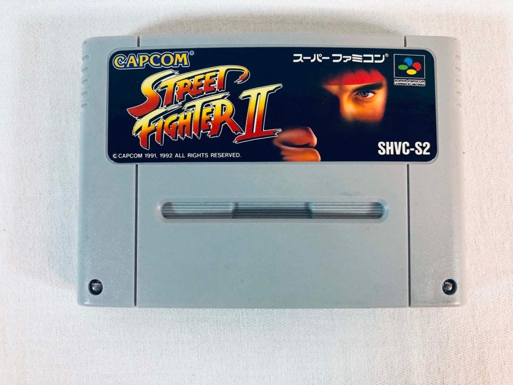 Street Fighter II SFC JAP Jeu Loose Très bon état, 2 joueurs, Combat, Utilisé, À partir de 3 ans