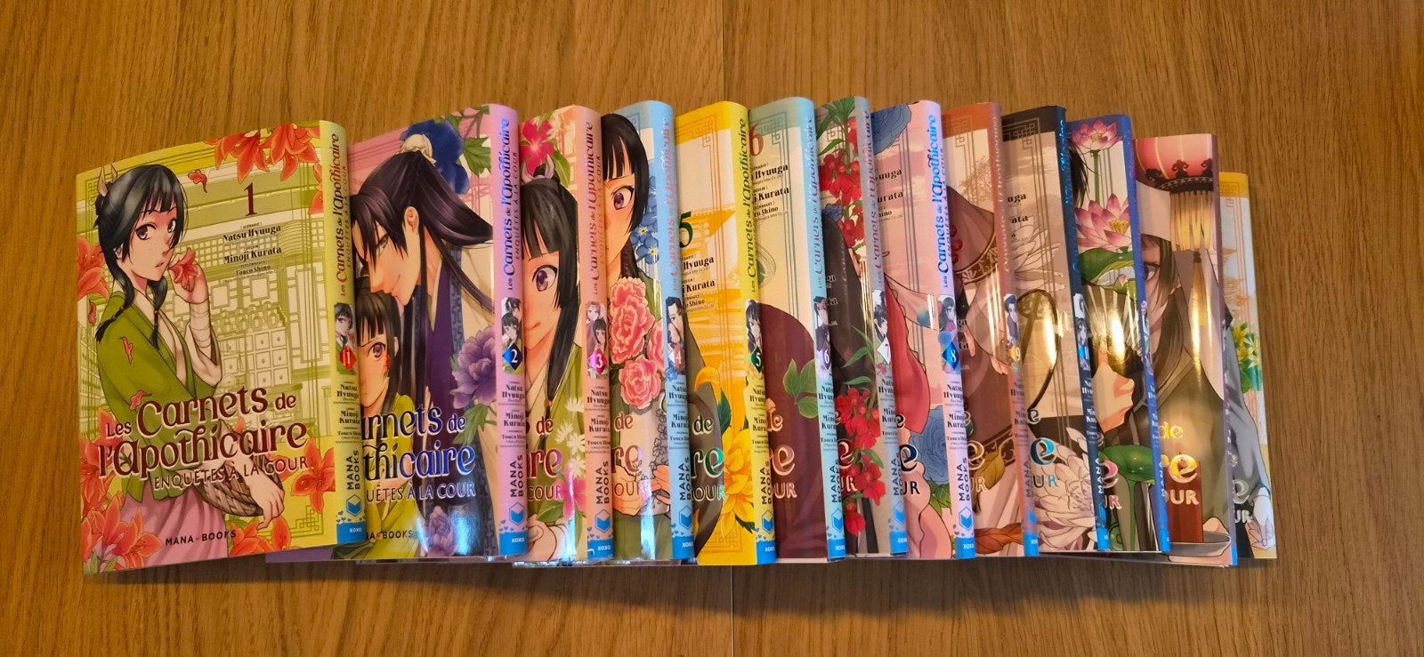 mangas les carnets de l'apothicaire 1 à 13, Livres, Enlèvement
