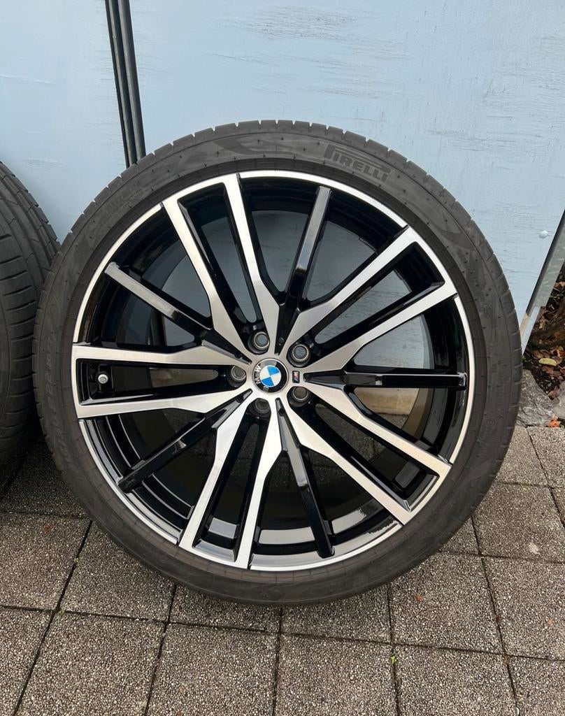 Bmw velgen 22 inch X5 G05 originele 742m breedset, Auto-onderdelen, Ophalen, Zomerbanden, Banden en Velgen