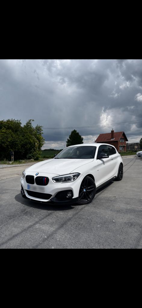 118d full pack M, Auto's, BMW, Alcantara, Wit, Particulier, Te koop