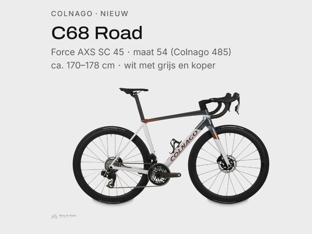 Colnago C68 koersfiets nieuw, maat 54 en 56, 4 uitvoeringen, Fietsen en Brommers, 28 inch, Carbon, Heren, Nieuw