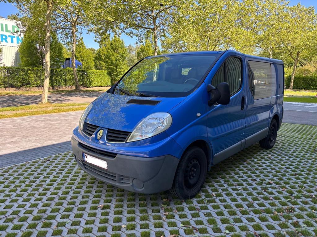 Renault trafic 2.0, Auto's, Euro 5, Blauw, Particulier, Te koop