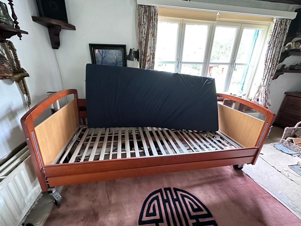 Ziekenhuisbed vermeiren met matras, Diversen, Ophalen, Gebruikt