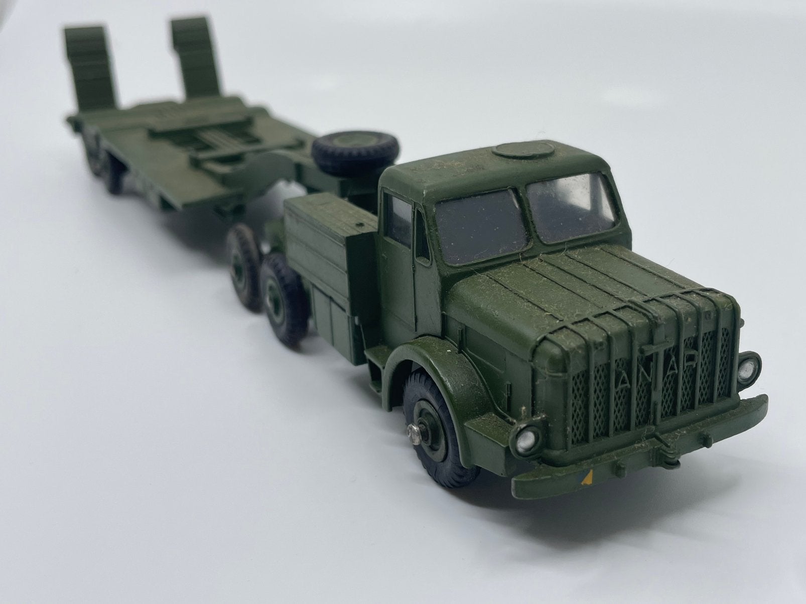 Dinky Supertoys No. 660 – Tank Transporter, Hobby en Vrije tijd, Modelauto's | 1:43, Ophalen, Zo goed als nieuw, Overige typen
