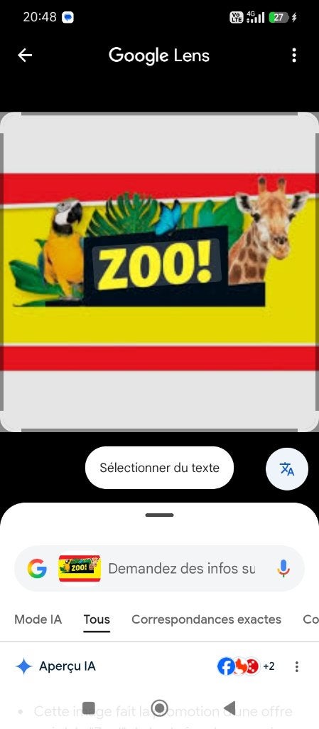 Tickets zoo plackendal, Tickets & Billets, Deux personnes, Bon pour Jardin zoologique