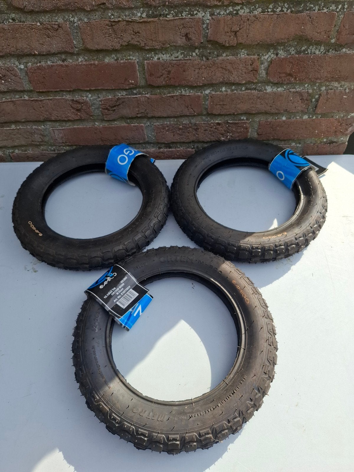 12inch , nieuwe banden 3x, Vélos & Vélomoteurs, Enlèvement ou Envoi